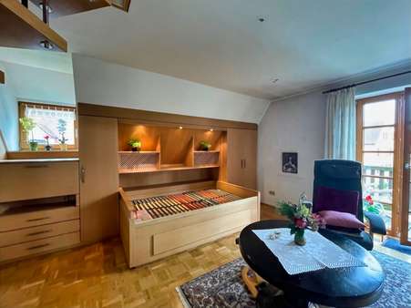 Wohn- und Esszimmer - Maisonette-Wohnung in 86720 Nördlingen mit 62m² kaufen