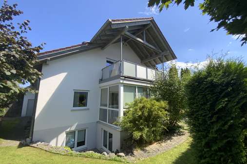 Ansicht West - Einfamilienhaus in 88481 Balzheim mit 212m² kaufen