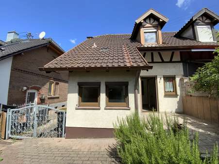 Ansicht Südseite - Doppelhaushälfte in 89269 Vöhringen mit 70m² kaufen