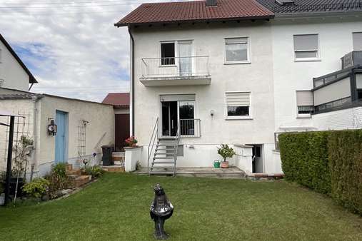 Hausansicht Süd - Doppelhaushälfte in 89257 Illertissen mit 104m² kaufen