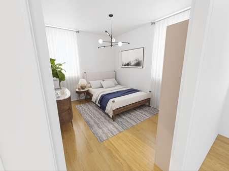 Visualisierung Zimmer - Etagenwohnung in 89081 Ulm mit 61m² kaufen
