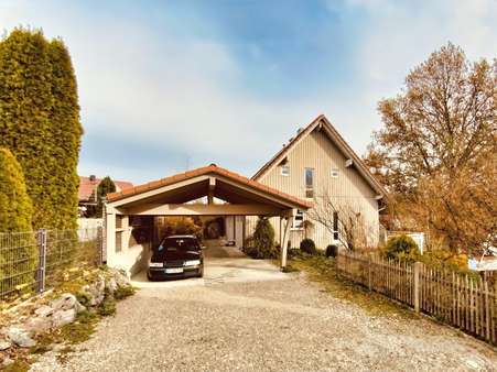 Inklusive Doppelcarport - Einfamilienhaus in 86519 Wiesenbach mit 179m² kaufen