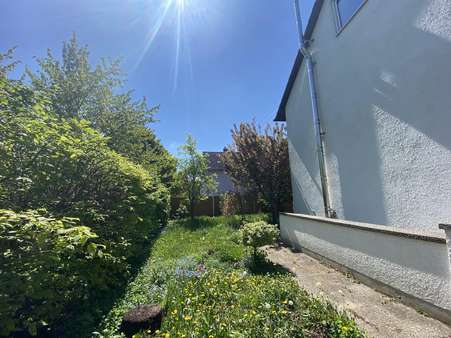 Garten Ostseite - Doppelhaushälfte in 86405 Meitingen mit 170m² kaufen