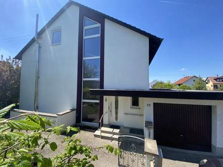 Hauseingang - Doppelhaushälfte in 86405 Meitingen mit 170m² kaufen