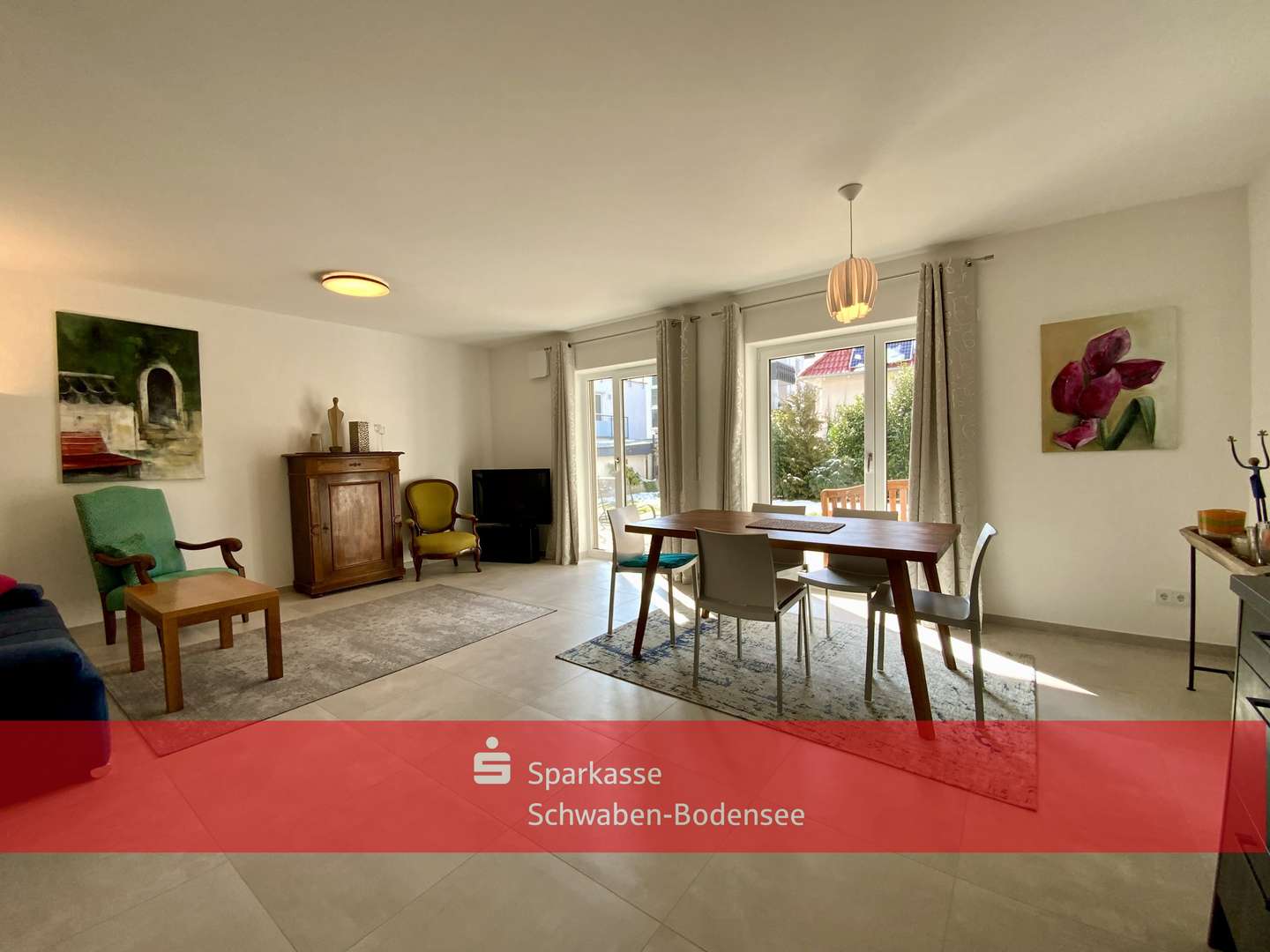 Wohnen - Erdgeschosswohnung in 86825 Bad Wörishofen mit 99m² kaufen