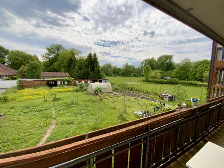 Blick vom Balkon - Doppelhaushälfte in 88131 Lindau mit 160m² kaufen