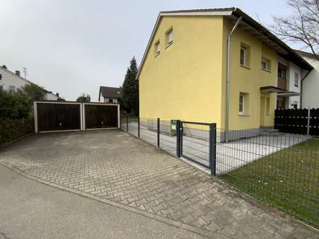 Außenansicht - Reiheneckhaus in 87700 Memmingen mit 120m² kaufen