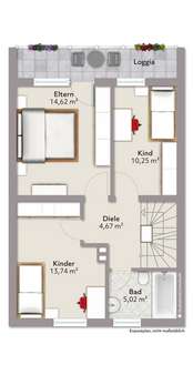 OG - Reiheneckhaus in 89335 Ichenhausen mit 101m² kaufen