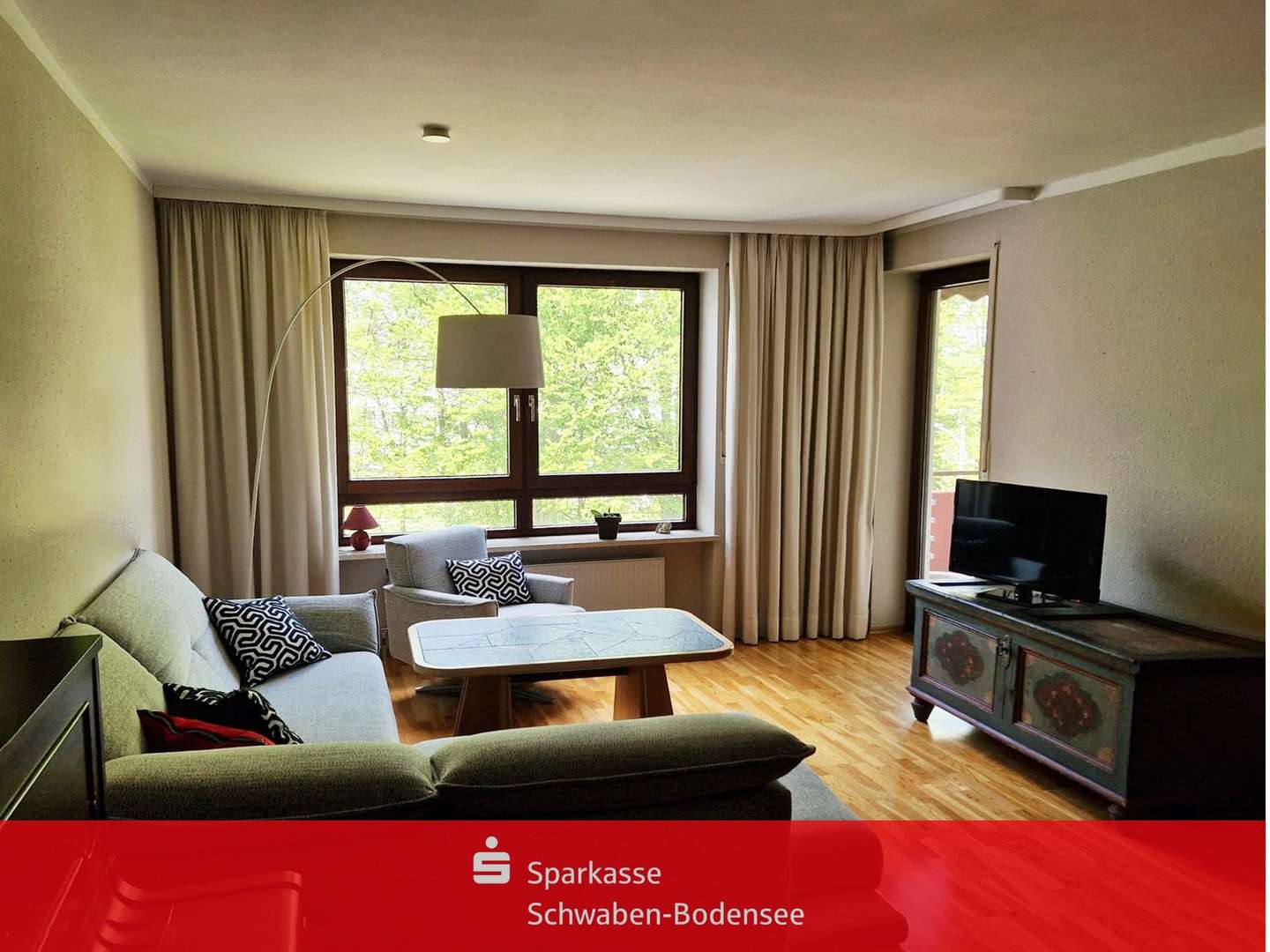Wohnzimmer Wohnzimmer - Etagenwohnung in 86391 Stadtbergen mit 112m² kaufen