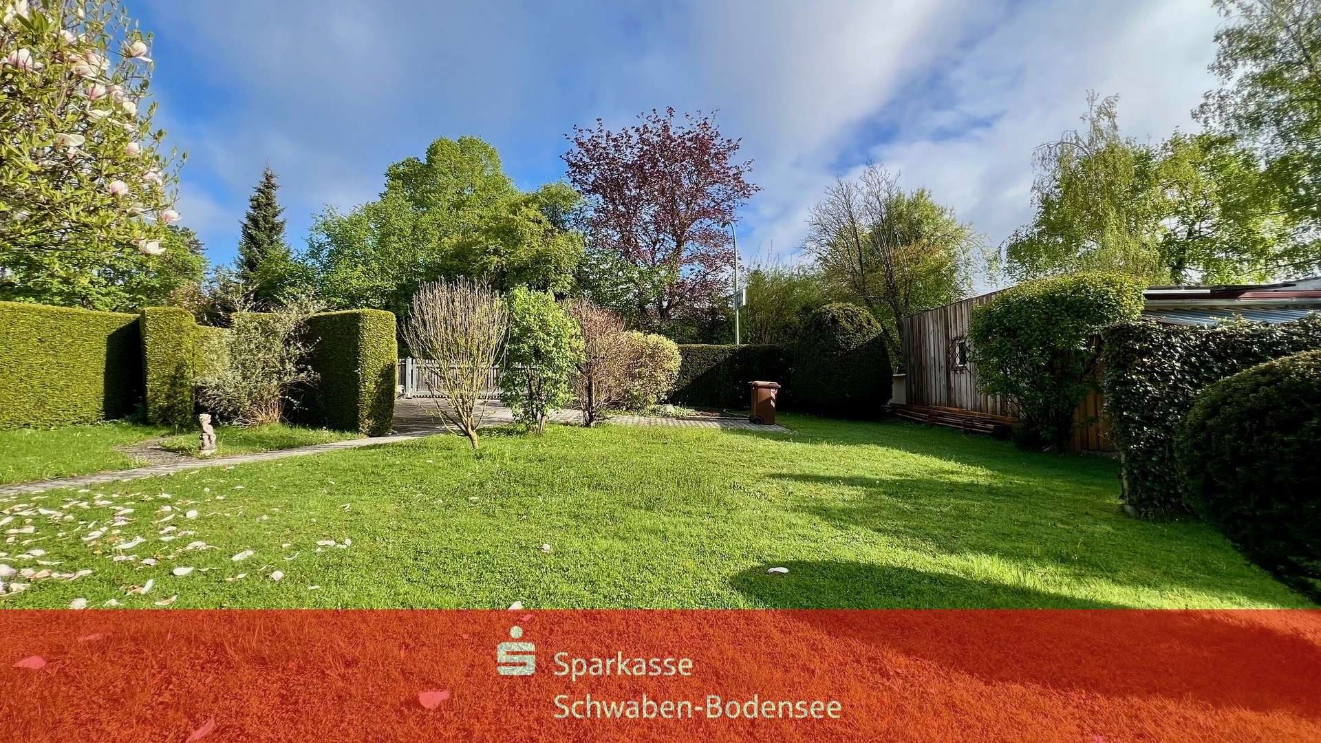 Blick zur Straße - Grundstück in 86482 Aystetten mit 1141m² kaufen