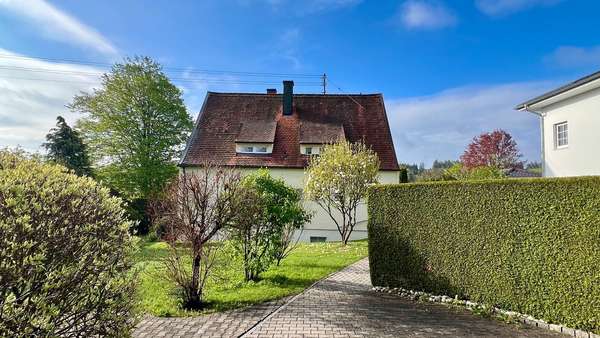 Zugang zum Grundstück - Grundstück in 86482 Aystetten mit 1141m² kaufen