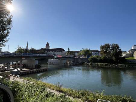 Blick auf die Donau Blick auf die Donau - Etagenwohnung in 89231 Neu-Ulm mit 84m² kaufen