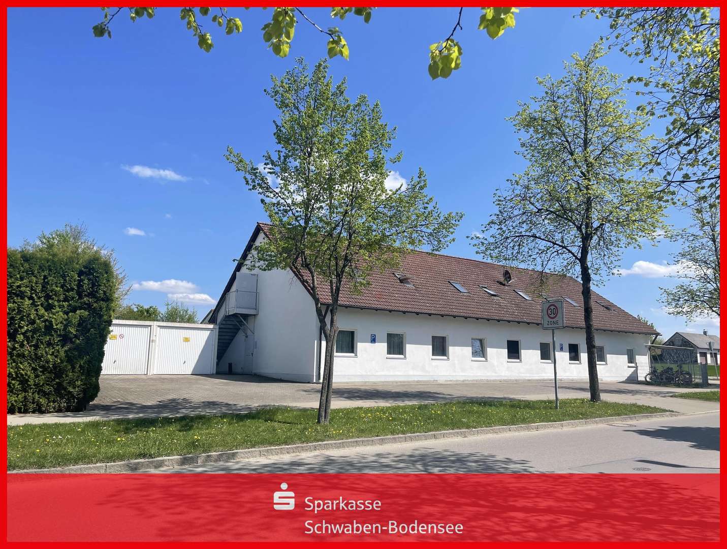 Gebäudeansicht Westen - Werkstatt in 86830 Schwabmünchen mit 118m² kaufen