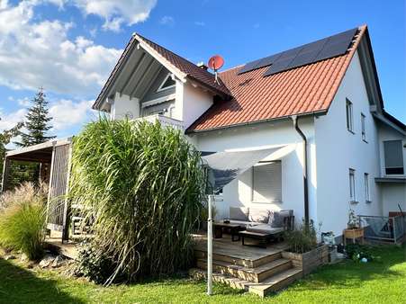 Außenansicht - Erdgeschosswohnung in 89343 Jettingen-Scheppach mit 118m² kaufen
