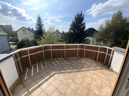 Balkon Balkon - Dachgeschosswohnung in 87700 Memmingen mit 115m² kaufen