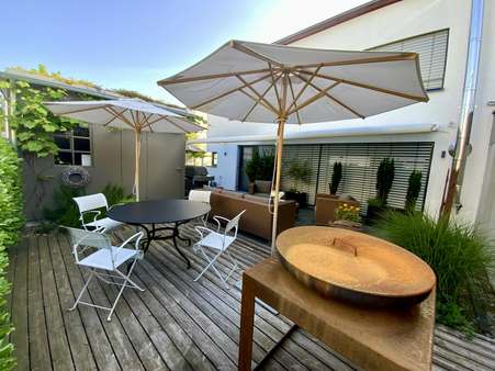 Terrasse Terrasse - Doppelhaushälfte in 88131 Lindau mit 104m² kaufen