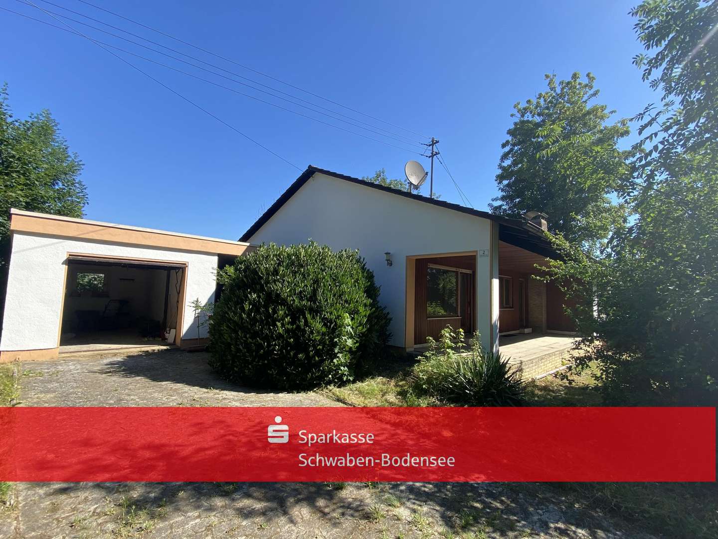 Ansicht von Süden - Bungalow in 86554 Pöttmes mit 124m² kaufen