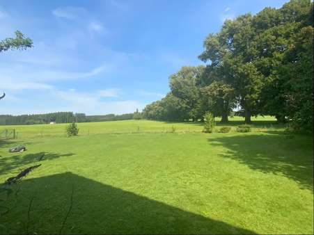 Ausblick von der Terrasse - Einfamilienhaus in 87719 Mindelheim mit 377m² kaufen