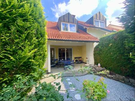 Gartenansicht Gartenansicht - Doppelhaushälfte in 86825 Bad Wörishofen mit 135m² kaufen