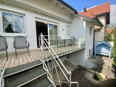 Terrasse Terrasse - Doppelhaushälfte in 86825 Bad Wörishofen mit 135m² kaufen