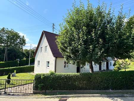 Außenansicht Außenansicht - Zweifamilienhaus in 89350 Dürrlauingen mit 195m² kaufen