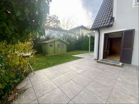 Terrasse Terrasse - Zweifamilienhaus in 86825 Bad Wörishofen mit 151m² kaufen