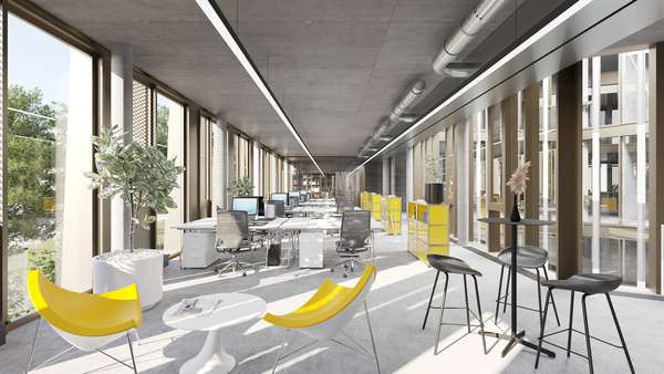 Innenansicht - Büro in 86199 Augsburg mit 240m² mieten