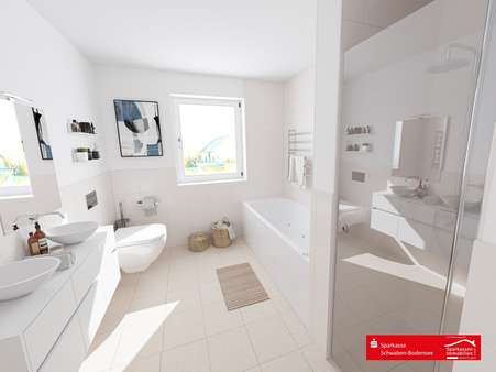 Gestaltungsvorschlag Bad aus WHG A3 - Dachgeschosswohnung in 87746 Erkheim mit 62m² kaufen