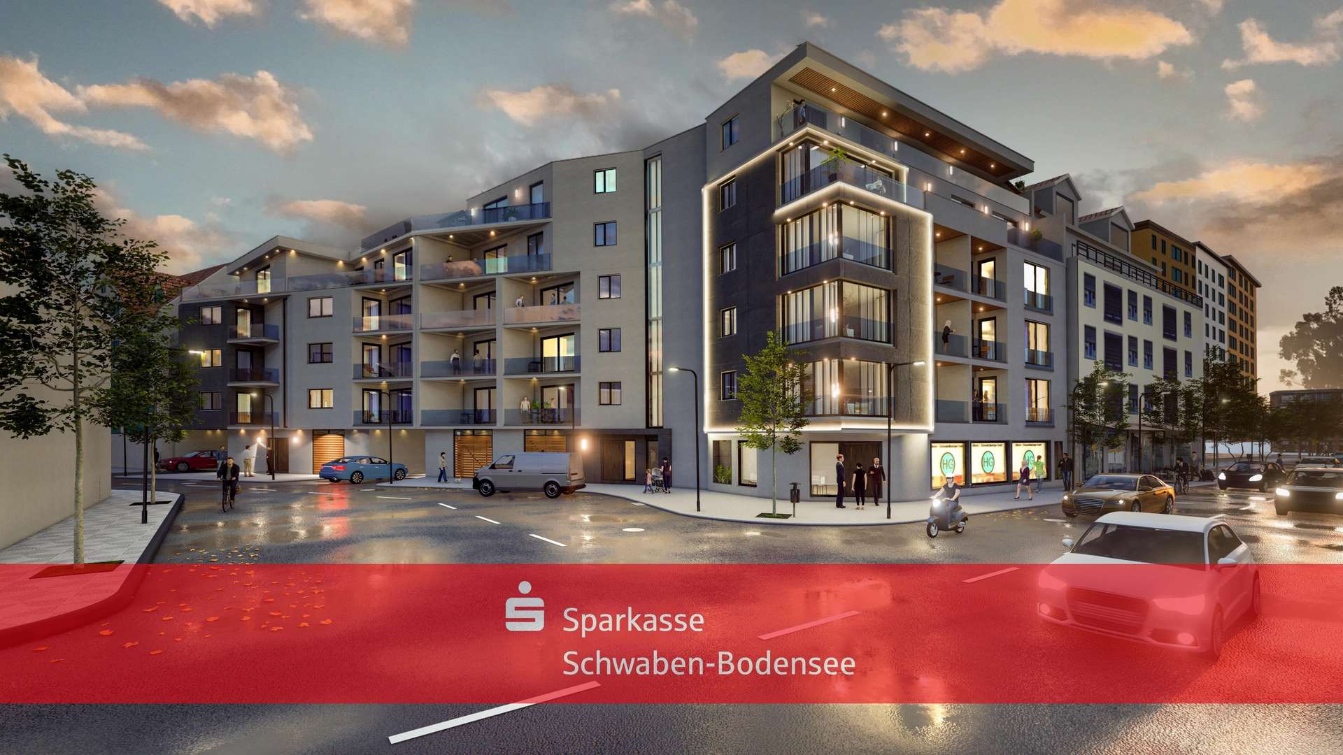Visualisierung - Etagenwohnung in 86165 Augsburg mit 93m² kaufen
