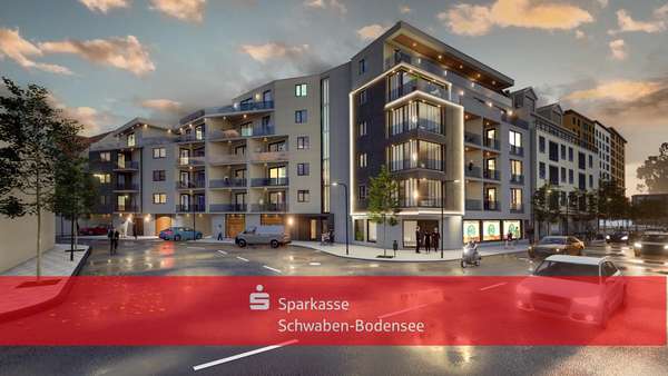 Visualisierung - Etagenwohnung in 86165 Augsburg mit 93m² kaufen
