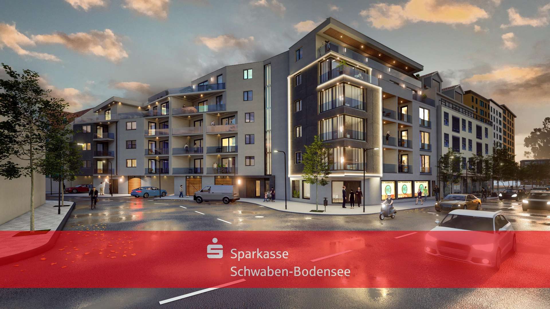 Visualisierung - Etagenwohnung in 86165 Augsburg mit 93m² kaufen