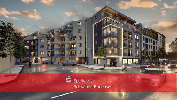 Visualisierung - Penthouse-Wohnung in 86165 Augsburg mit 107m² kaufen