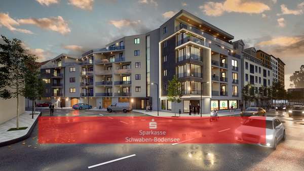 Visualisierung - Penthouse-Wohnung in 86165 Augsburg mit 107m² kaufen