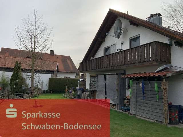 Ostseite - Balkon und Gartenfläche - Einfamilienhaus in 86343 Königsbrunn mit 133m² kaufen