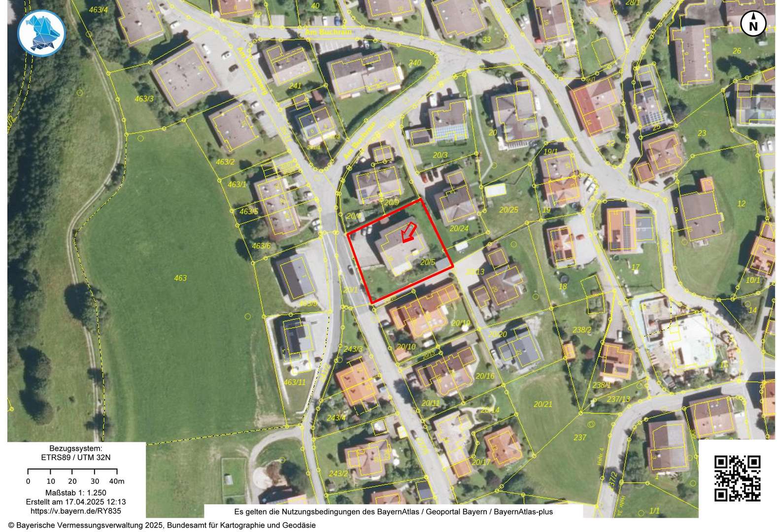 Lageplan Lageplan - Pension in 87538 Obermaiselstein mit 450m² kaufen