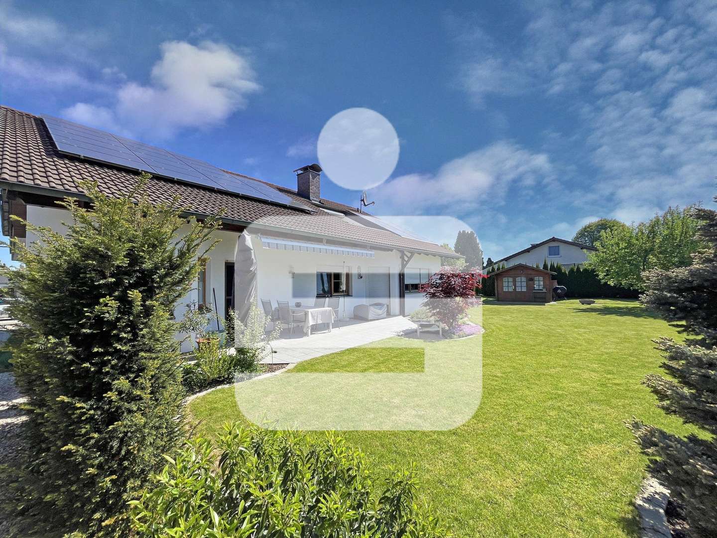 Garten mit Gartenhaus - Einfamilienhaus in 87668 Rieden mit 207m² kaufen