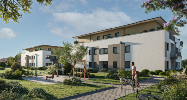 Spielplatz - Erdgeschosswohnung in 87668 Rieden mit 77m² kaufen