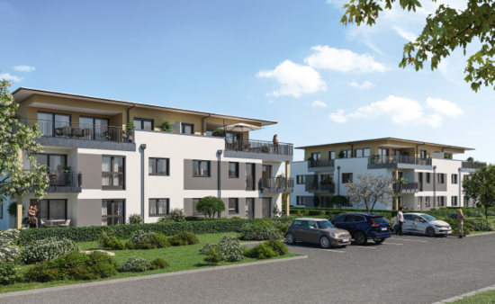 Straßenansicht - Erdgeschosswohnung in 87668 Rieden mit 77m² kaufen