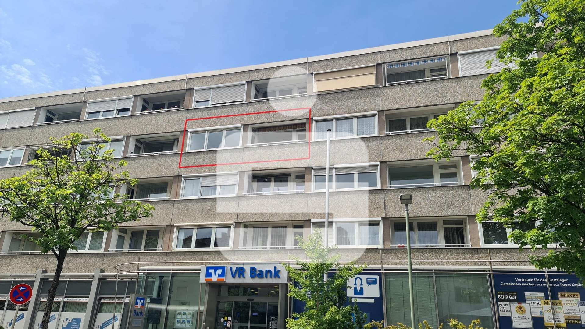 Aussenansicht - Etagenwohnung in 86807 Buchloe mit 80m² mieten