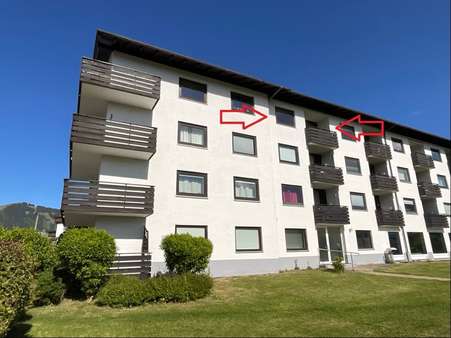 Lage der Wohnung Lage der Wohnung - Etagenwohnung in 87527 Ofterschwang mit 36m² kaufen