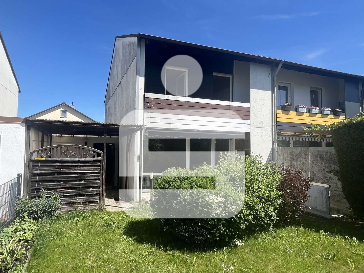 Südseite - Reiheneckhaus in 87600 Kaufbeuren mit 105m² kaufen