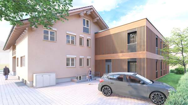 Impression Hauseingang - Dachgeschosswohnung in 87527 Sonthofen mit 93m² kaufen