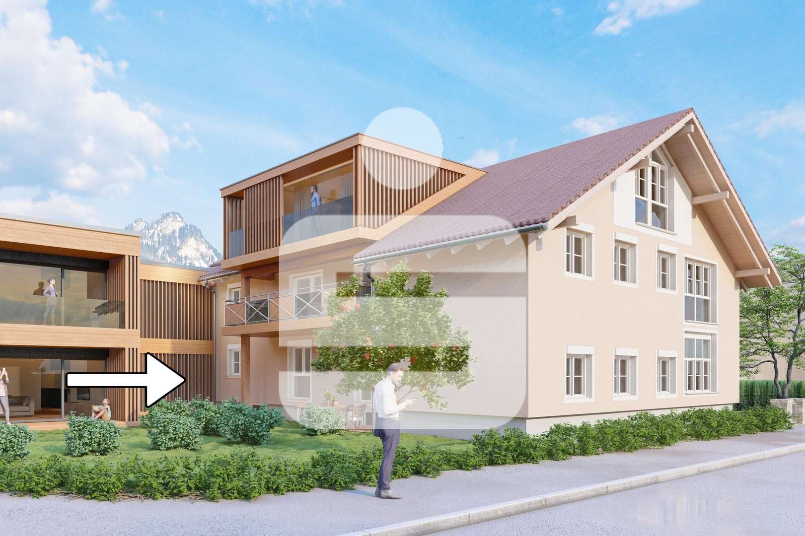 Titelbild Titelbild - Erdgeschosswohnung in 87527 Sonthofen mit 148m² kaufen