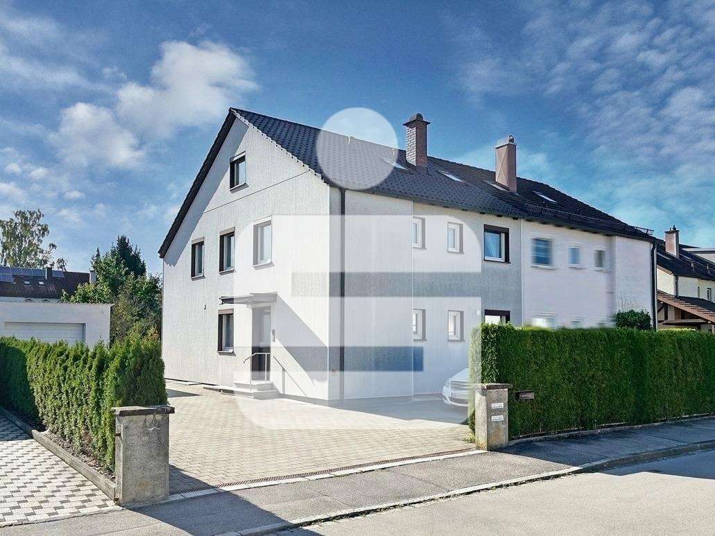 Nord- Ostseite des Hauses Nord- Ostseite des Hauses - Doppelhaushälfte in 87600 Kaufbeuren mit 168m² kaufen