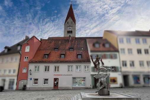 Ansicht vom Hafenmarkt - Mehrfamilienhaus in 87600 Kaufbeuren mit 170m² kaufen