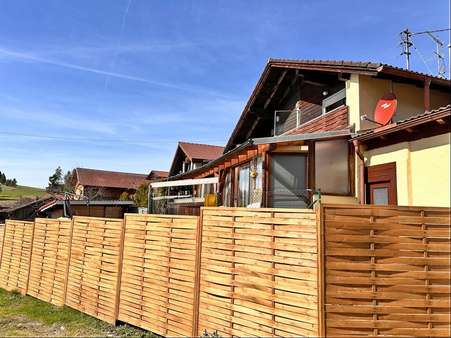 Außenansicht - Doppelhaushälfte in 86983 Lechbruck mit 75m² kaufen