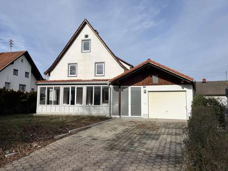 Südseite Mit Wintergarten - Zweifamilienhaus in 86842 Türkheim mit 237m² kaufen