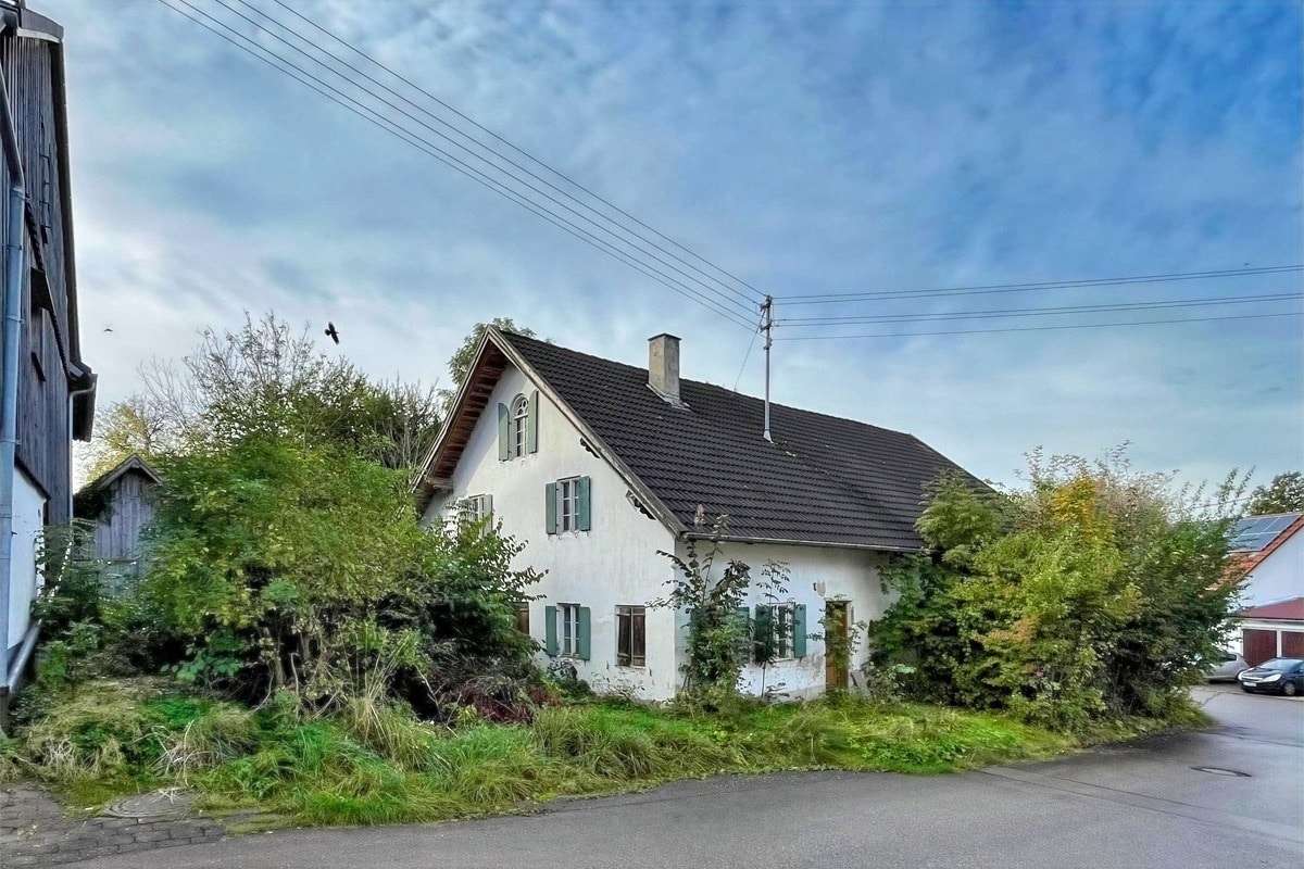 Nordostseite des Hauses