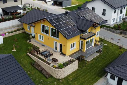 Ansicht West - Einfamilienhaus in 94110 Wegscheid mit 215m² kaufen
