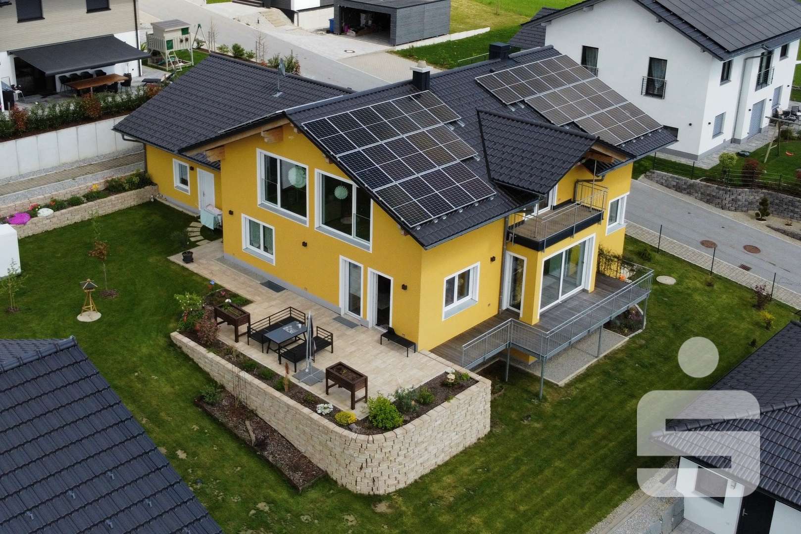 Ansicht West - Einfamilienhaus in 94110 Wegscheid mit 215m² kaufen